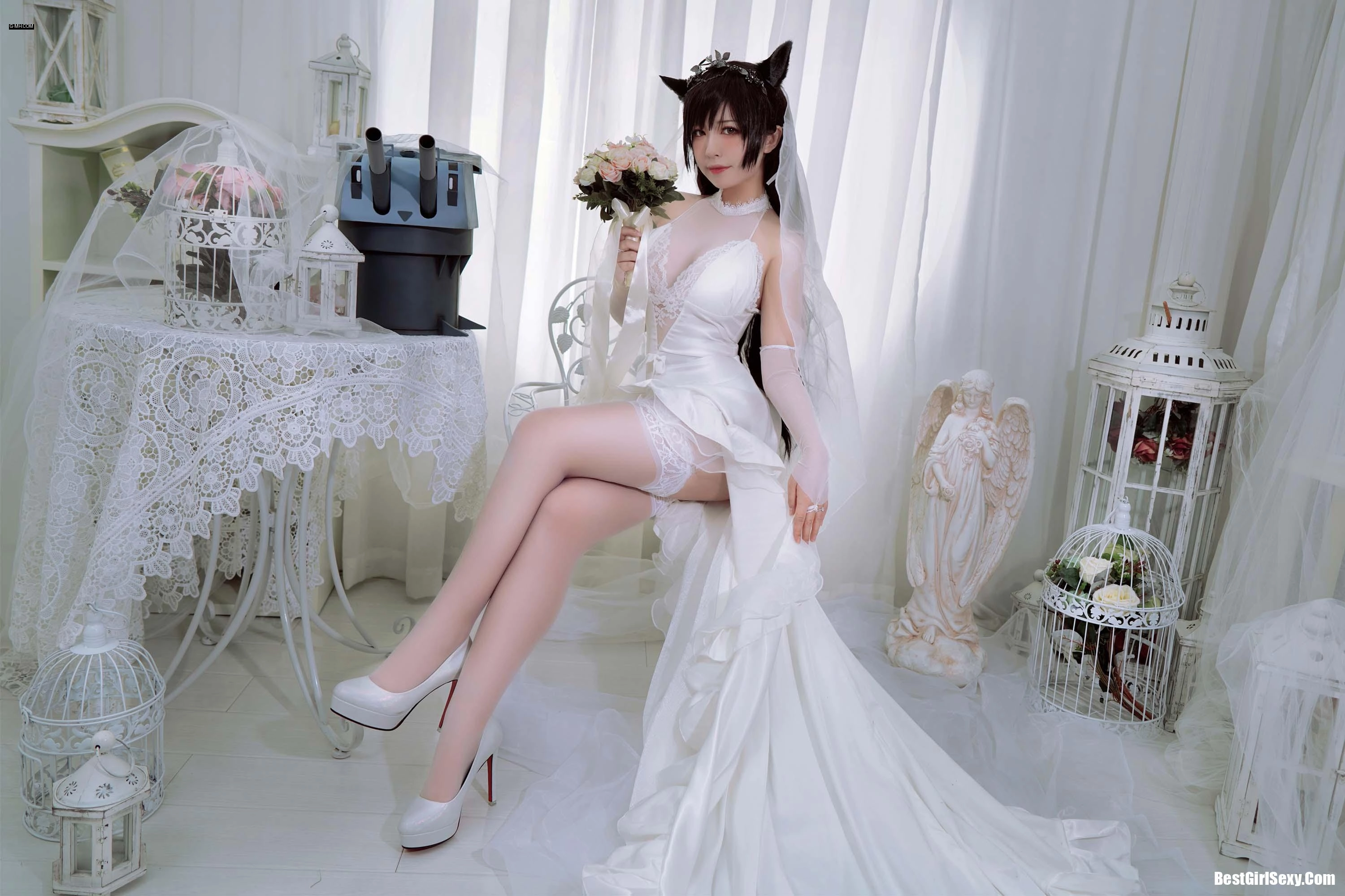 [半半子] NO.008 Atago Hanayome - 第 14 张高清写真大赏