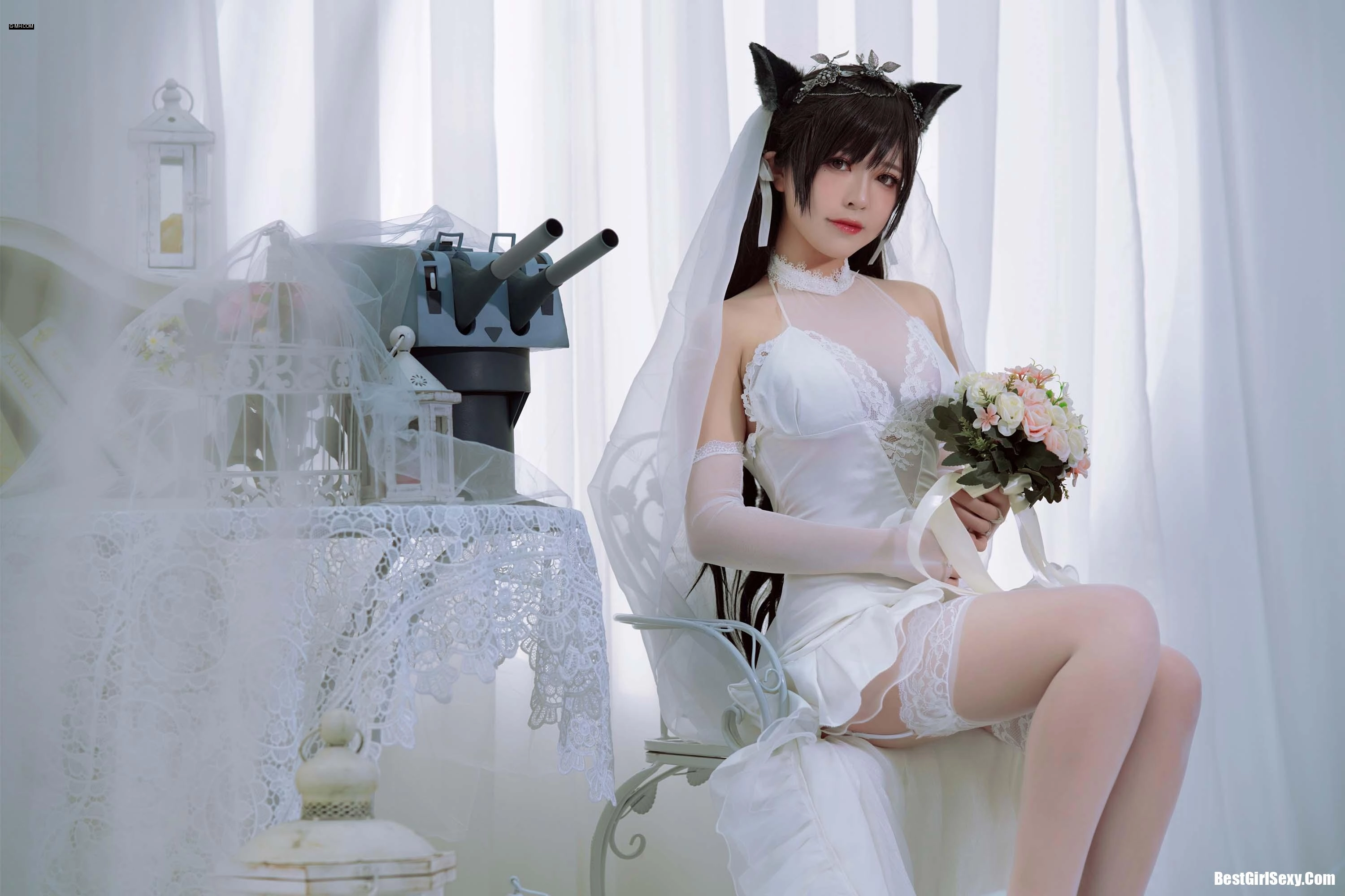 [半半子] NO.008 Atago Hanayome - 第 15 张高清写真大赏