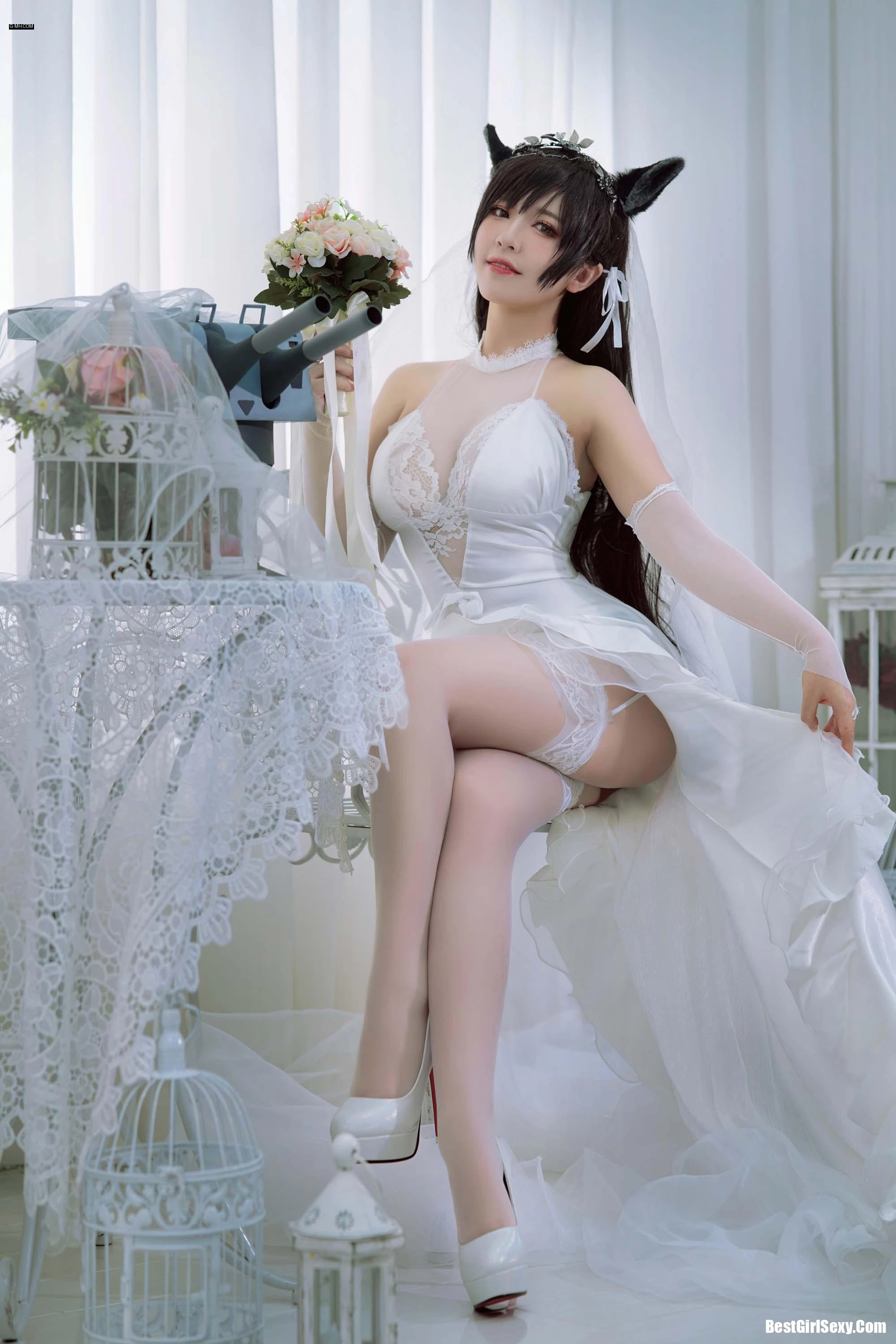 [半半子] NO.008 Atago Hanayome - 第 22 张高清写真大赏
