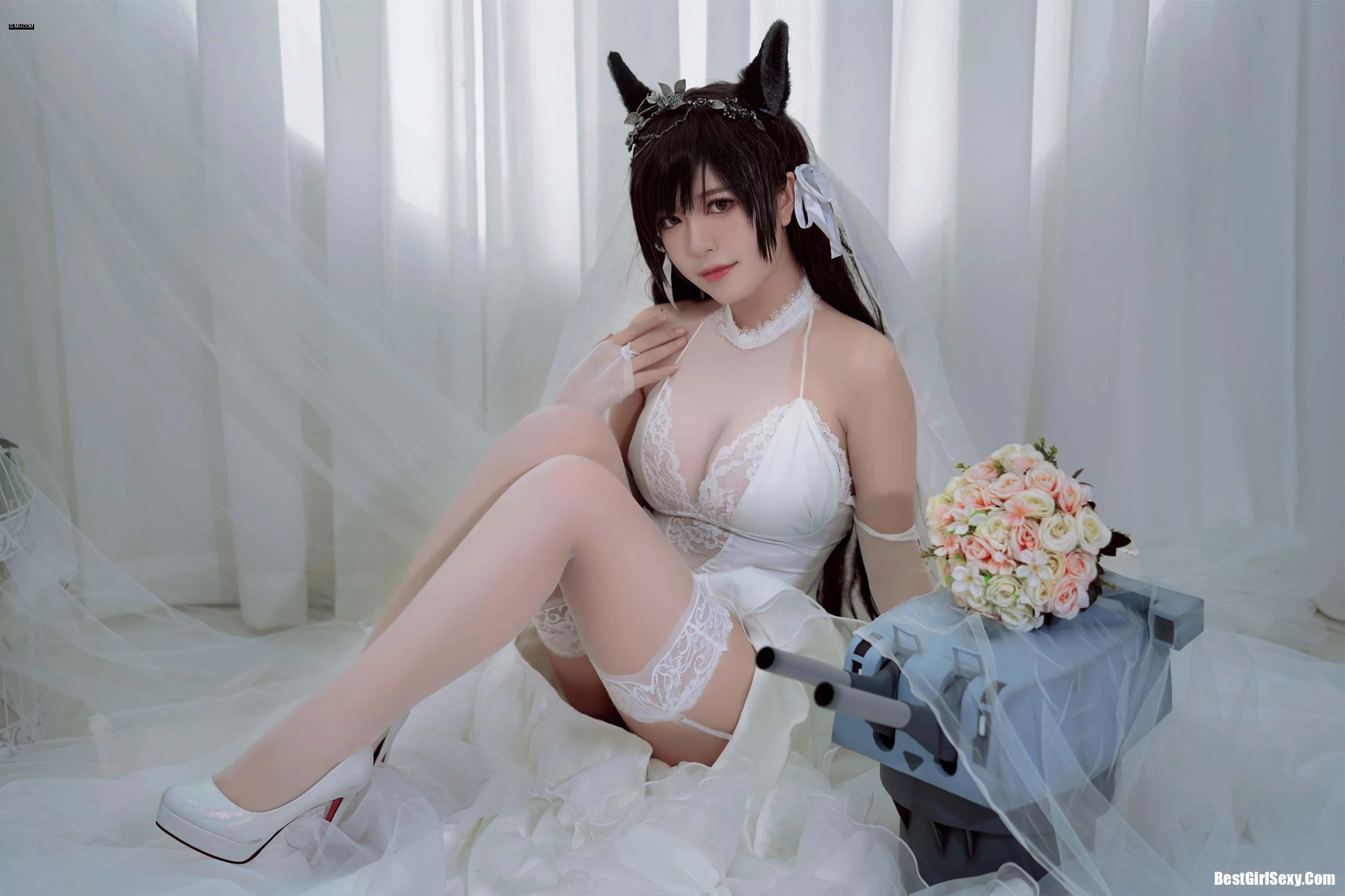 [半半子] NO.008 Atago Hanayome - 第 25 张高清写真大赏