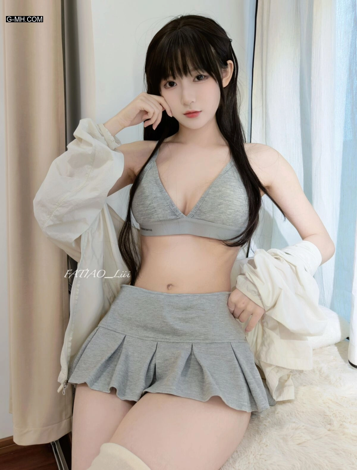 发条少女 迷之呆梨 – 超短短裙 (19P – 1V) - 第 3 张高清写真大赏