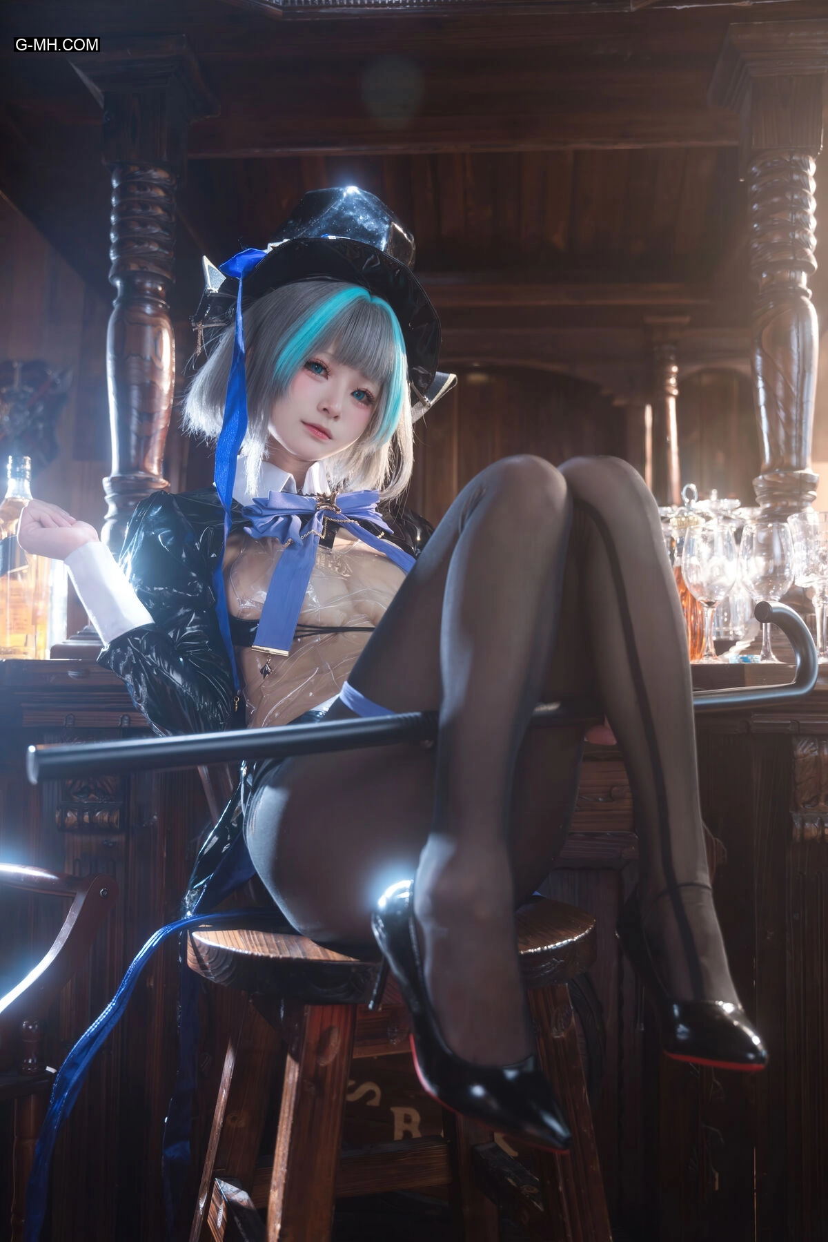 九柒喵 – 碧蓝航线 柴郡兔女郎 (59P) - 第 12 张高清写真大赏