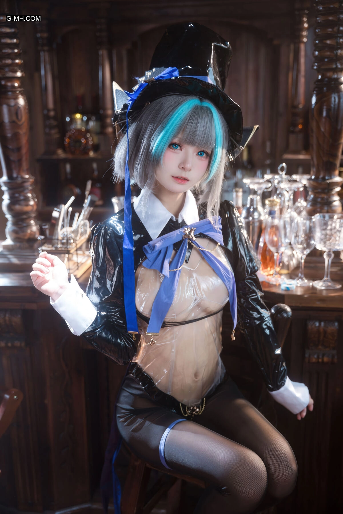 九柒喵 – 碧蓝航线 柴郡兔女郎 (59P) - 第 30 张高清写真大赏