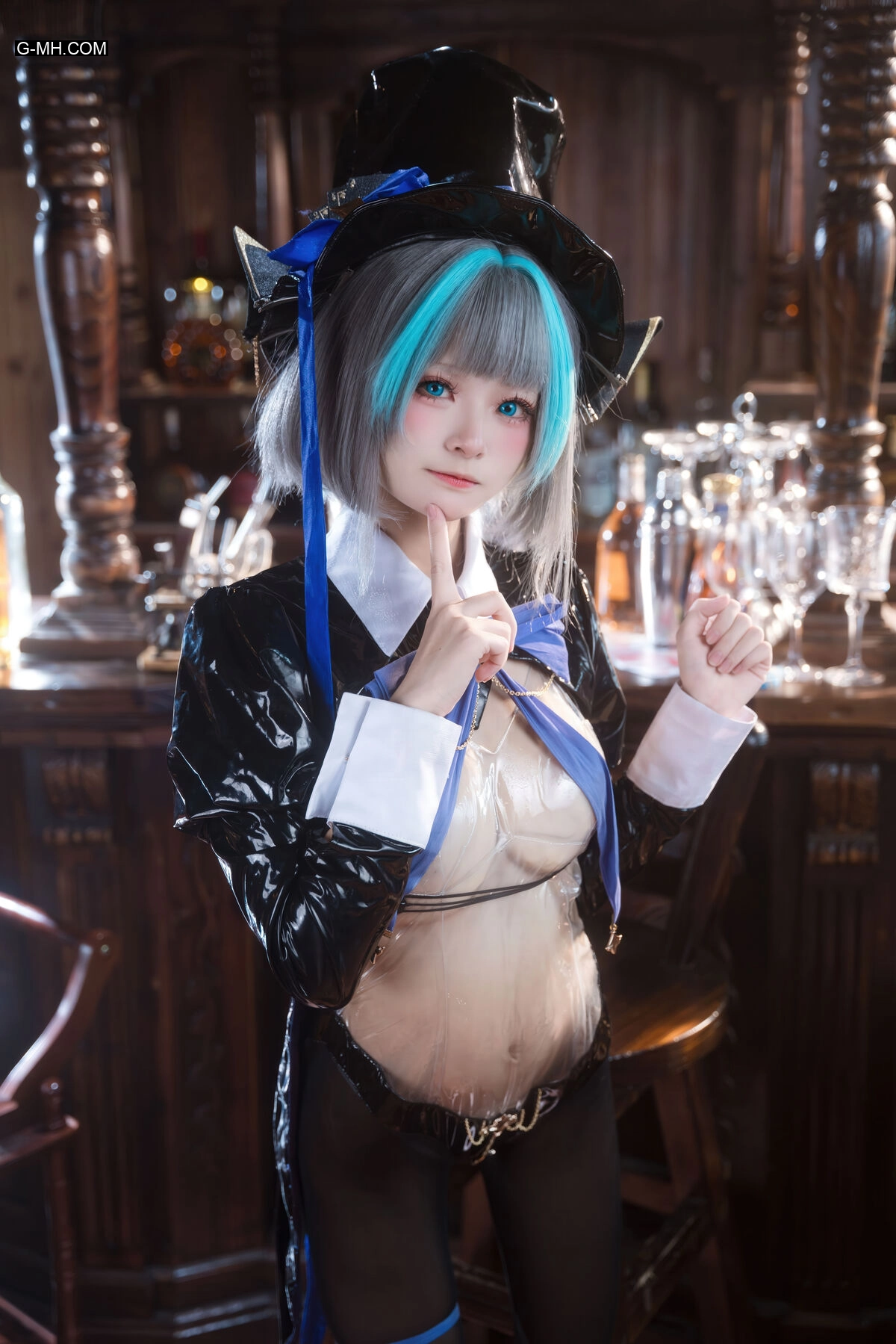 九柒喵 – 碧蓝航线 柴郡兔女郎 (59P) - 第 32 张高清写真大赏