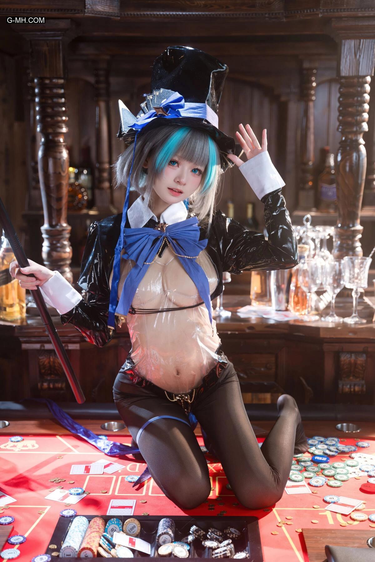 九柒喵 – 碧蓝航线 柴郡兔女郎 (59P) - 第 45 张高清写真大赏