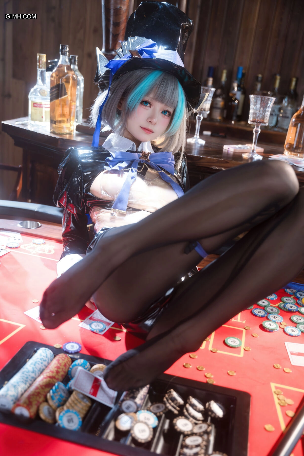 九柒喵 – 碧蓝航线 柴郡兔女郎 (59P) - 第 48 张高清写真大赏