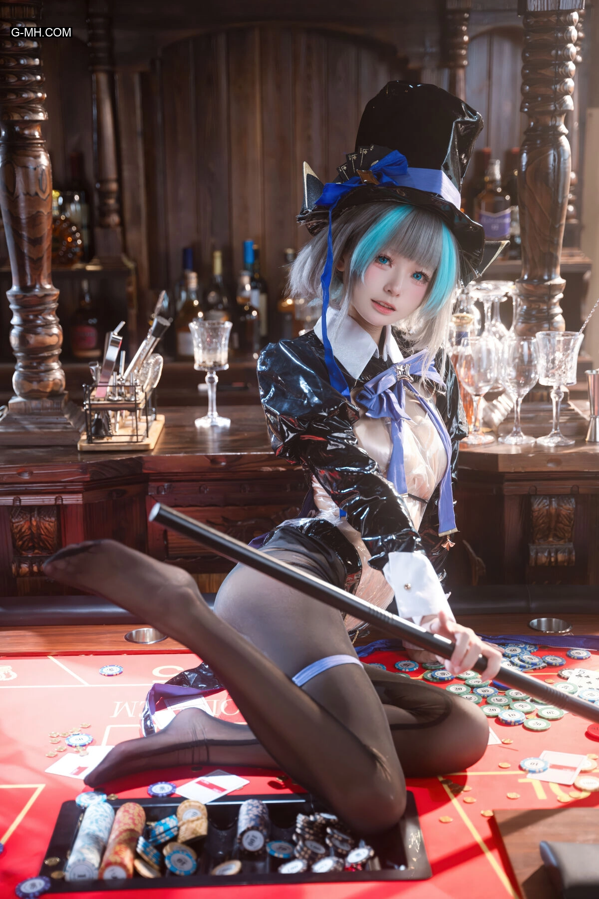 九柒喵 – 碧蓝航线 柴郡兔女郎 (59P) - 第 52 张高清写真大赏