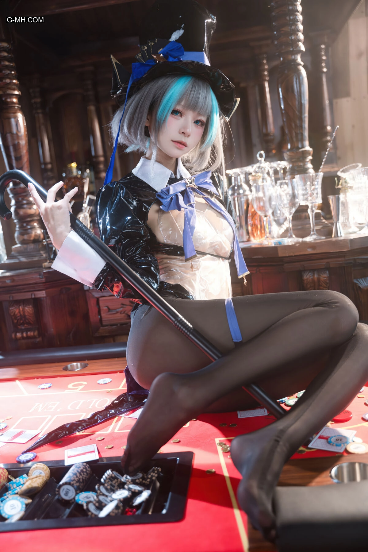 九柒喵 – 碧蓝航线 柴郡兔女郎 (59P) - 第 54 张高清写真大赏