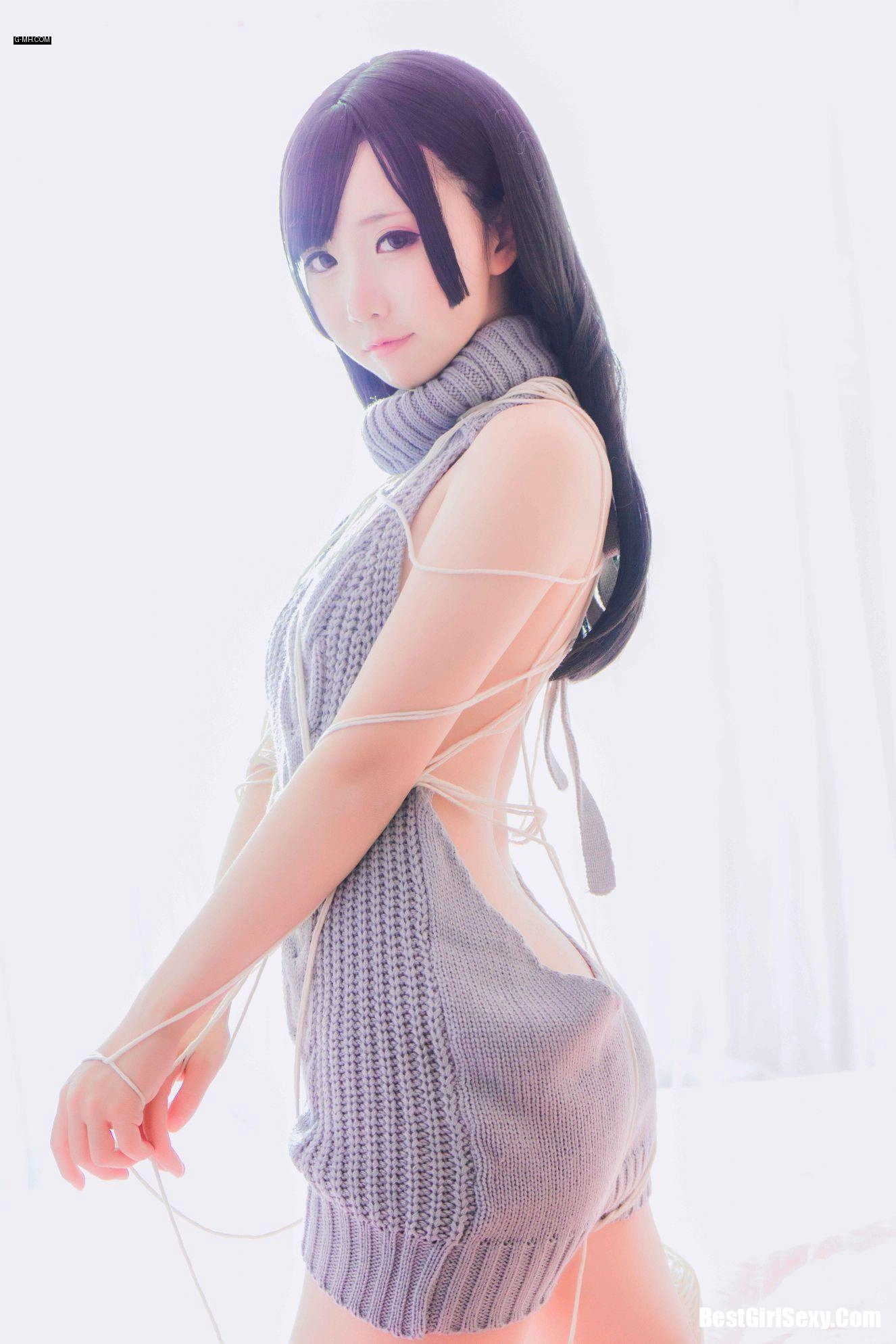 面饼仙儿 NO.006 Halter sweater - 第 17 张高清写真大赏