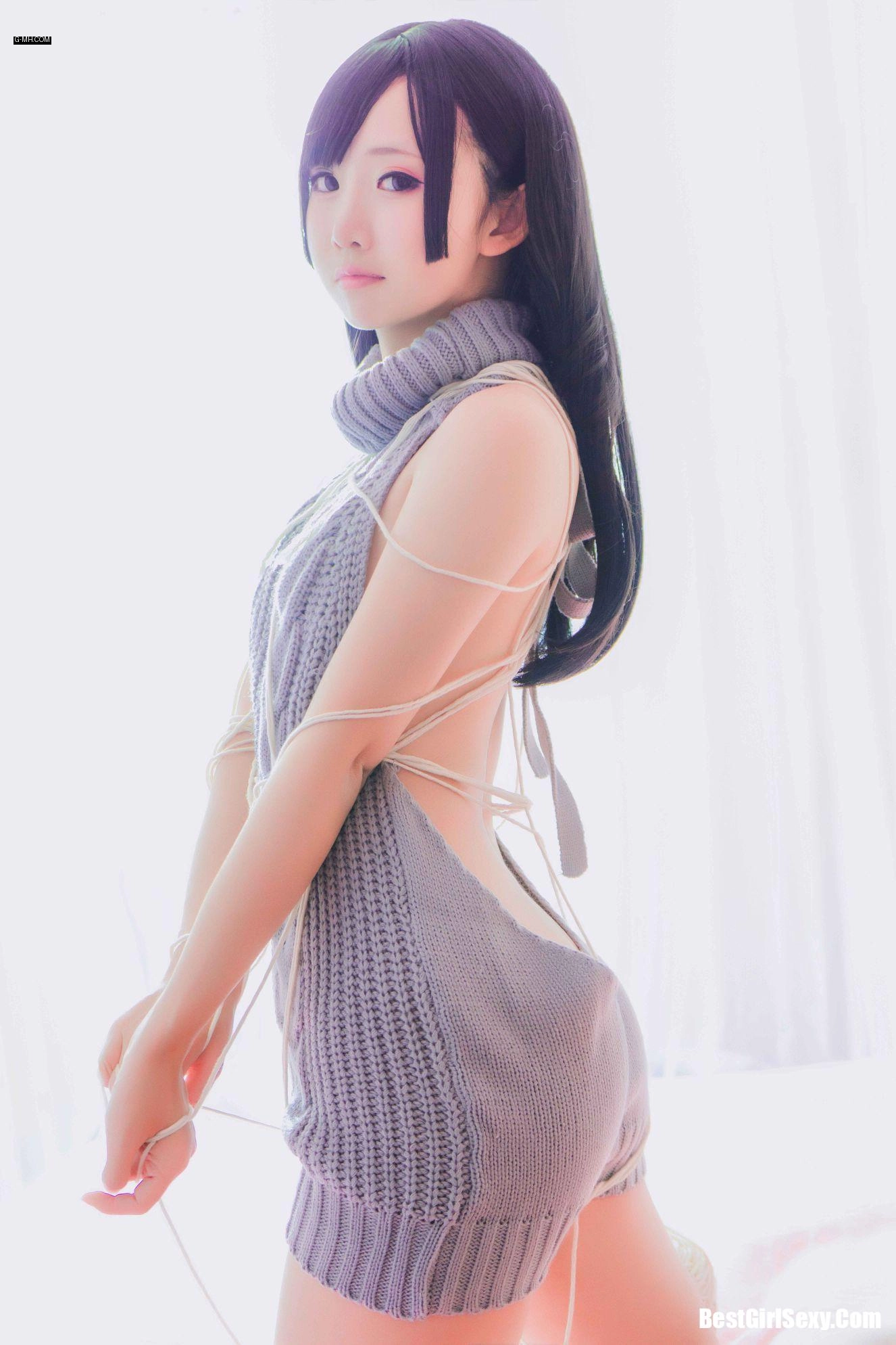 面饼仙儿 NO.006 Halter sweater - 第 34 张高清写真大赏