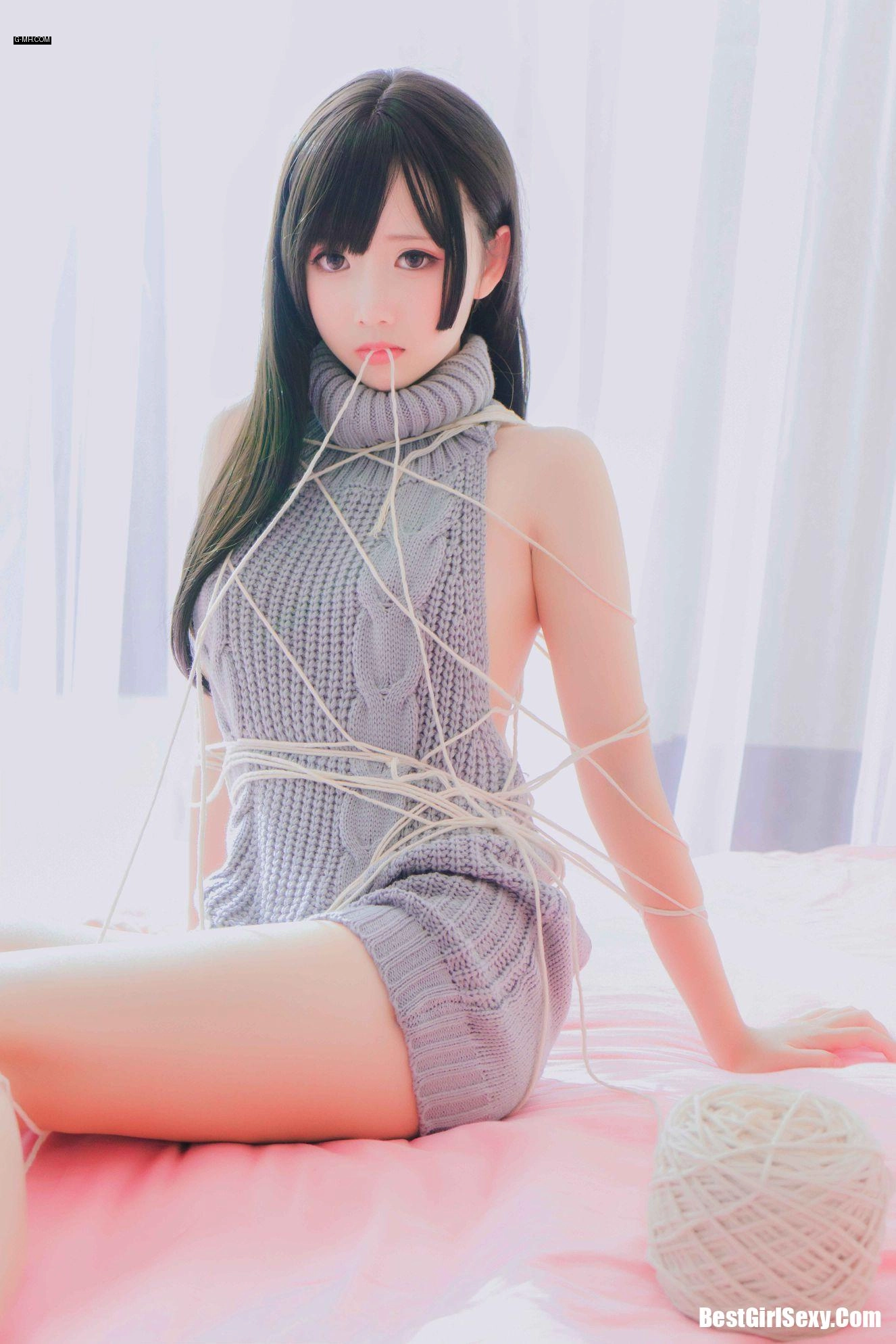 面饼仙儿 NO.006 Halter sweater - 第 37 张高清写真大赏