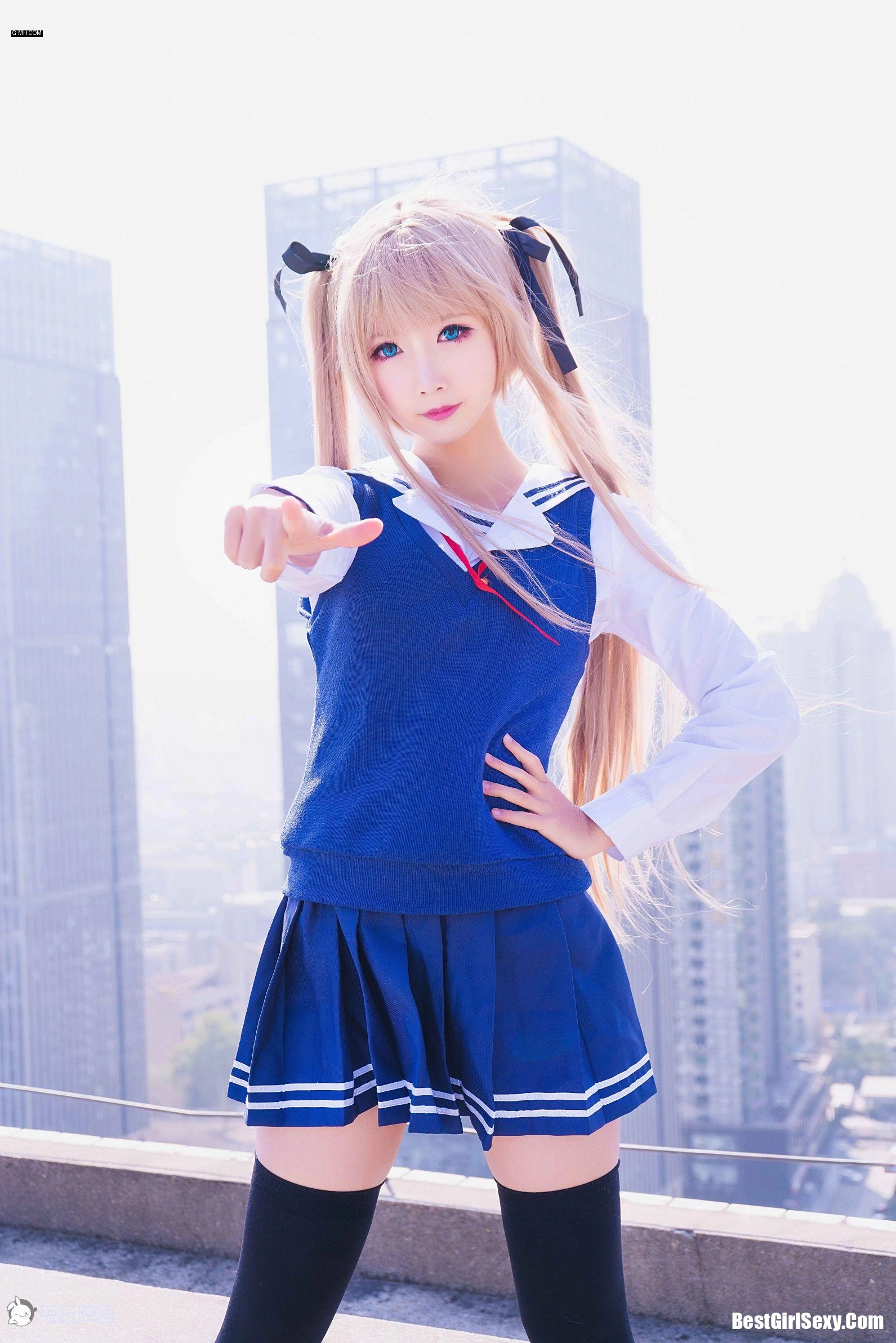 面饼仙儿 NO.021 Double ponytail COS - 第 5 张高清写真大赏