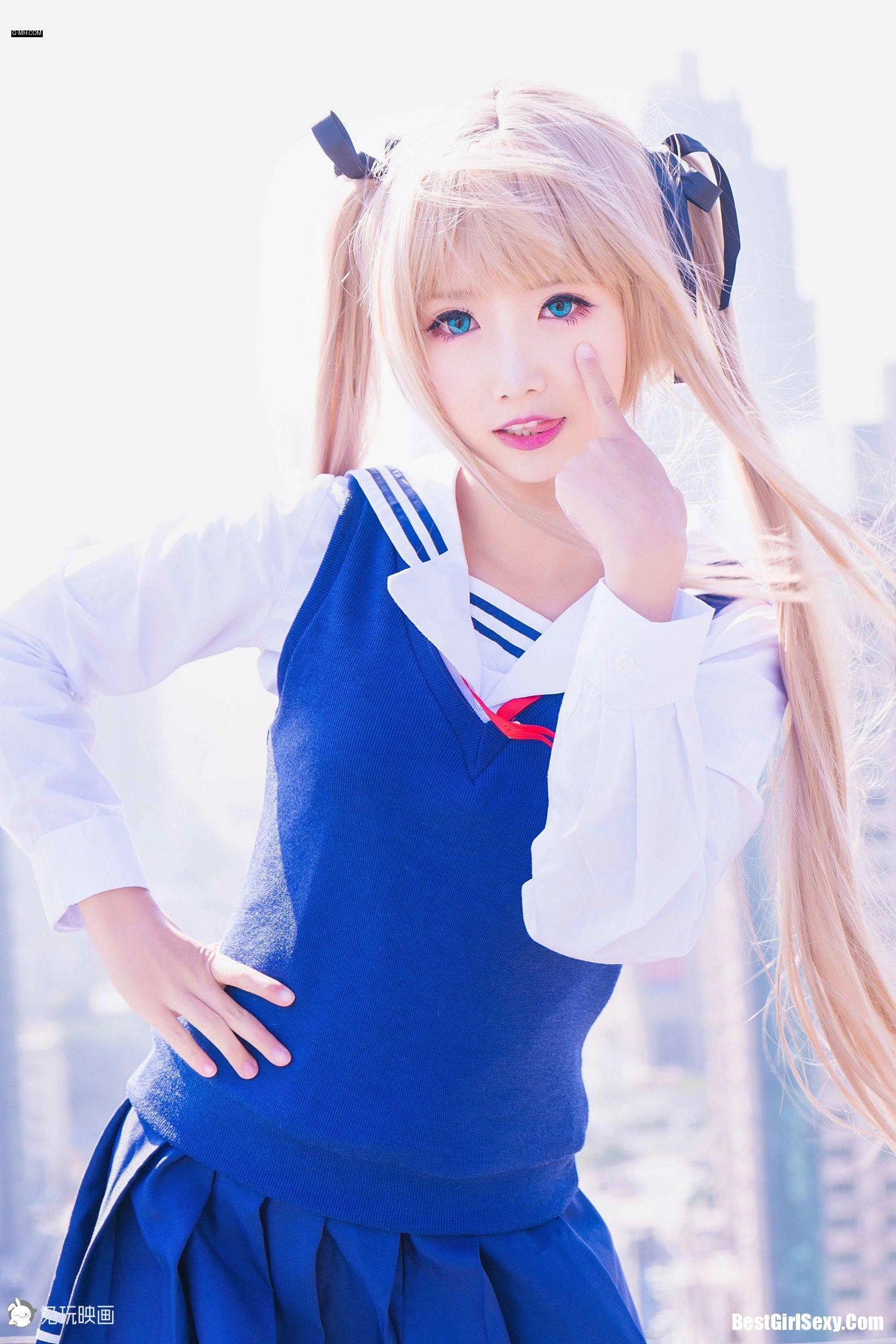 面饼仙儿 NO.021 Double ponytail COS - 第 37 张高清写真大赏