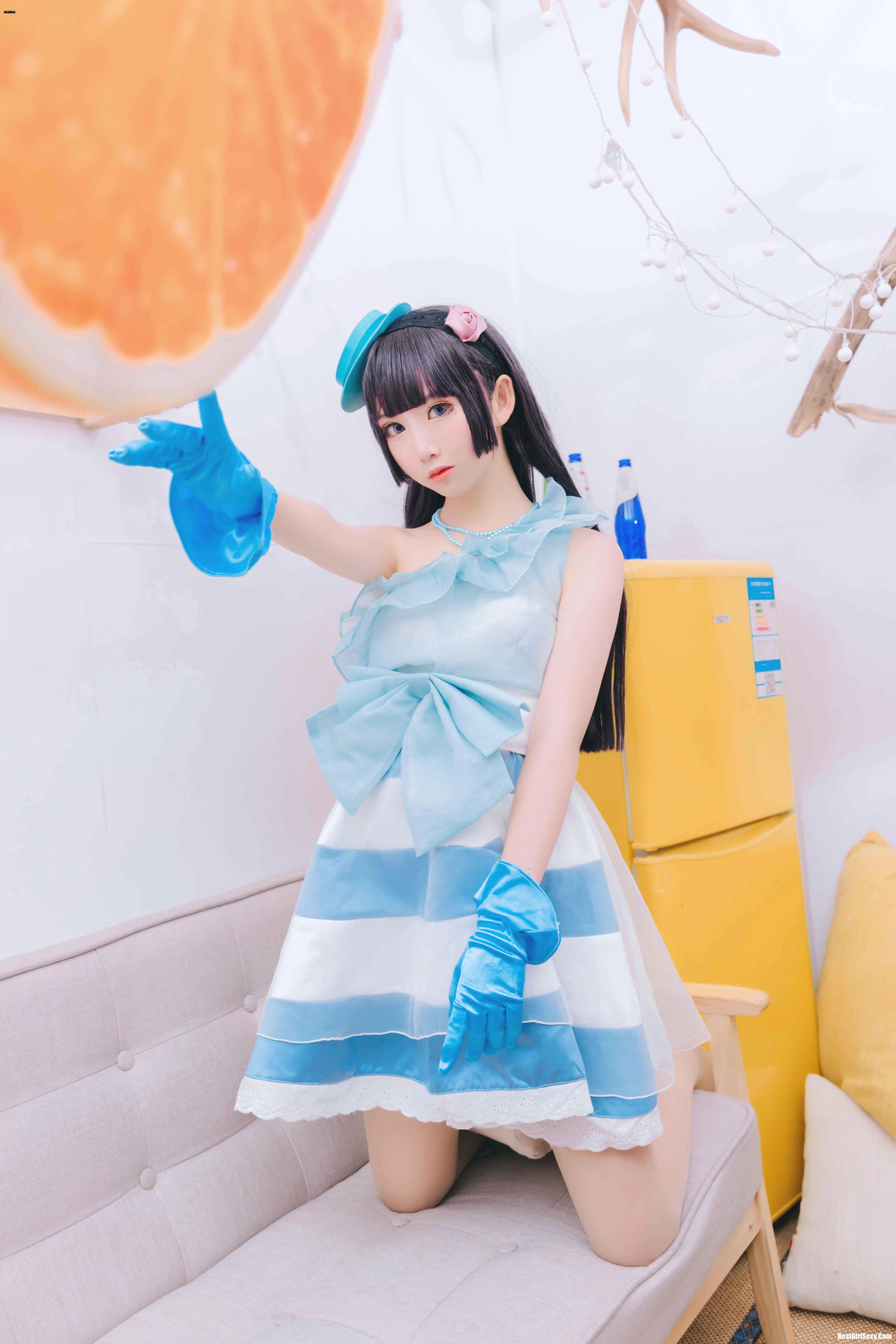 面饼仙儿 NO.026 Black cat playing song suit - 第 7 张高清写真大赏