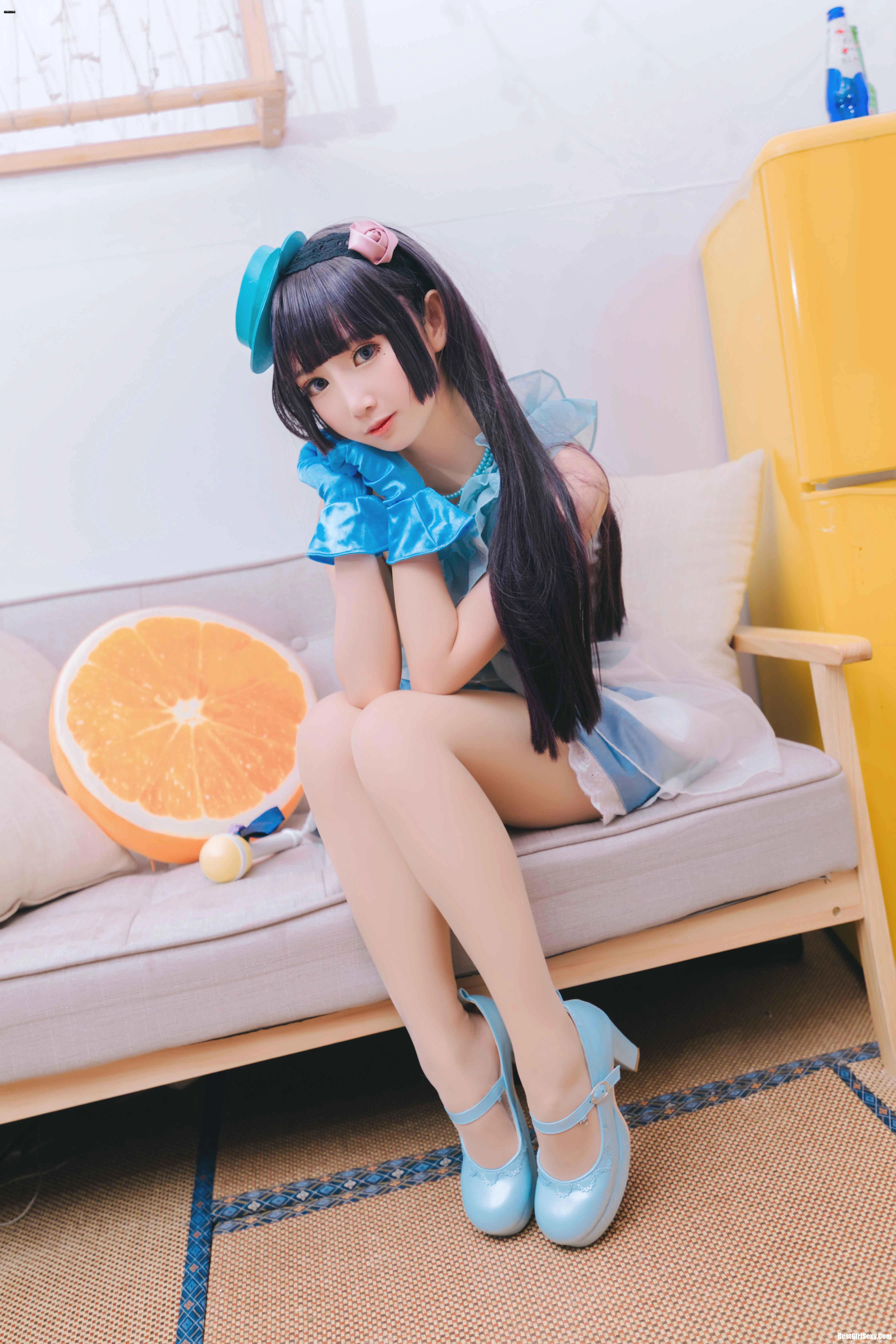 面饼仙儿 NO.026 Black cat playing song suit - 第 9 张高清写真大赏