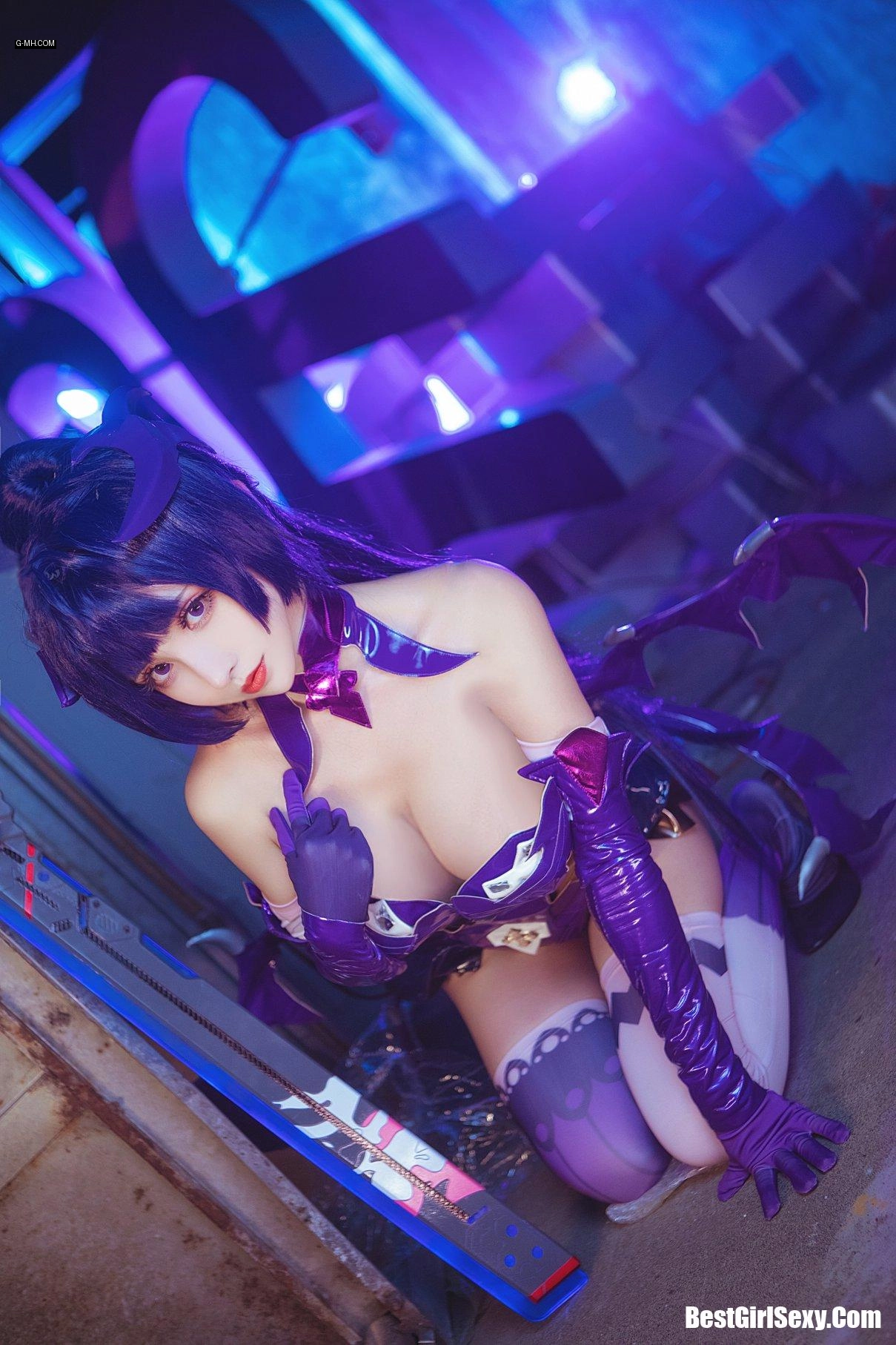 rioko凉凉子 Vol.012 魅魔芽衣 - 第 15 张高清写真大赏
