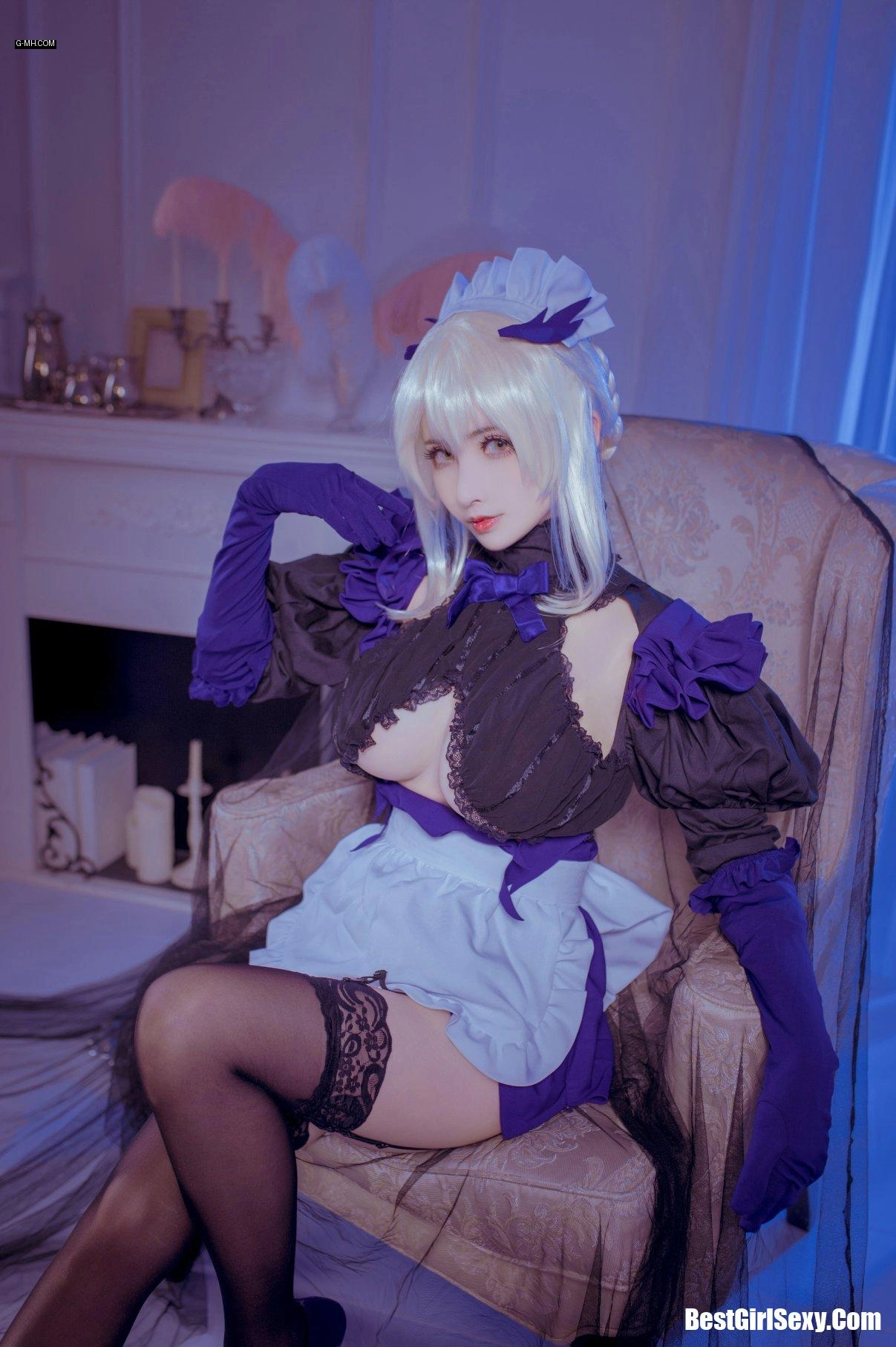 rioko凉凉子 Vol.022 黑枪呆女仆 - 第 13 张高清写真大赏