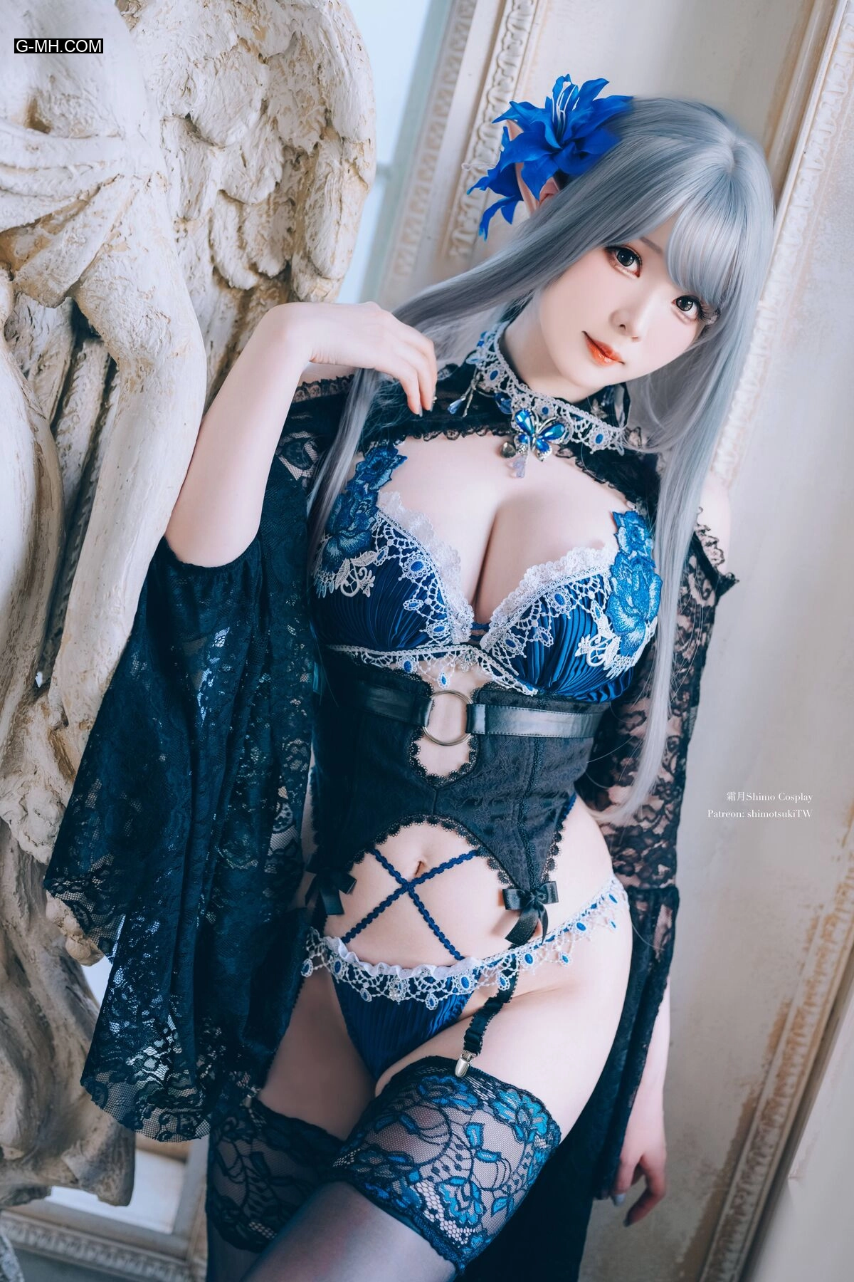 霜月shimo – Original Dark Elf (17P) - 第 9 张高清写真大赏