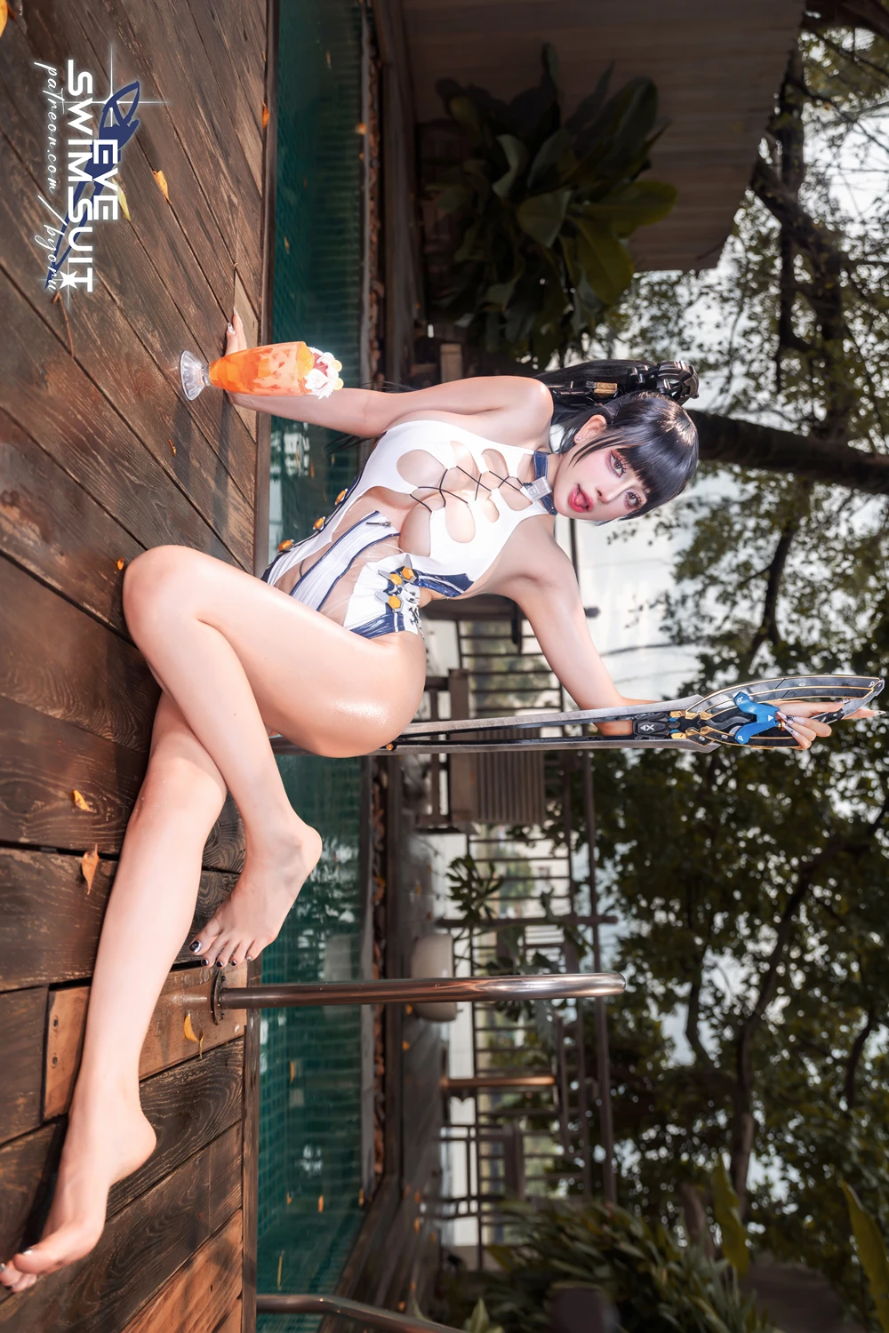 日本性感萝莉Byoru – Eve swimsuit - 第 10 张