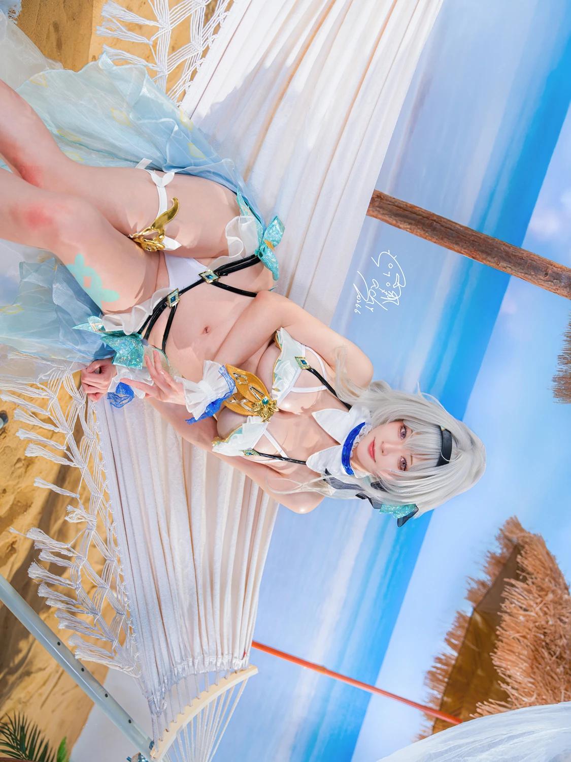 Machi馬吉 – 崩壞 星穹鐵道 流螢泳裝 Firefly Bikini - 第 4 张