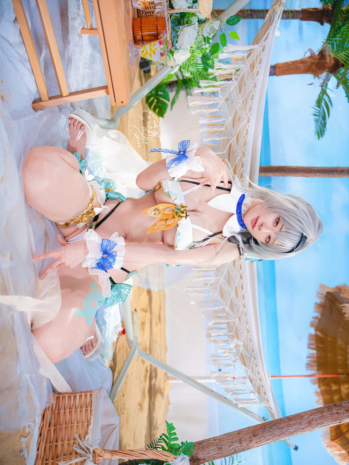 Machi馬吉 – 崩壞 星穹鐵道 流螢泳裝 Firefly Bikini - 第 22 张