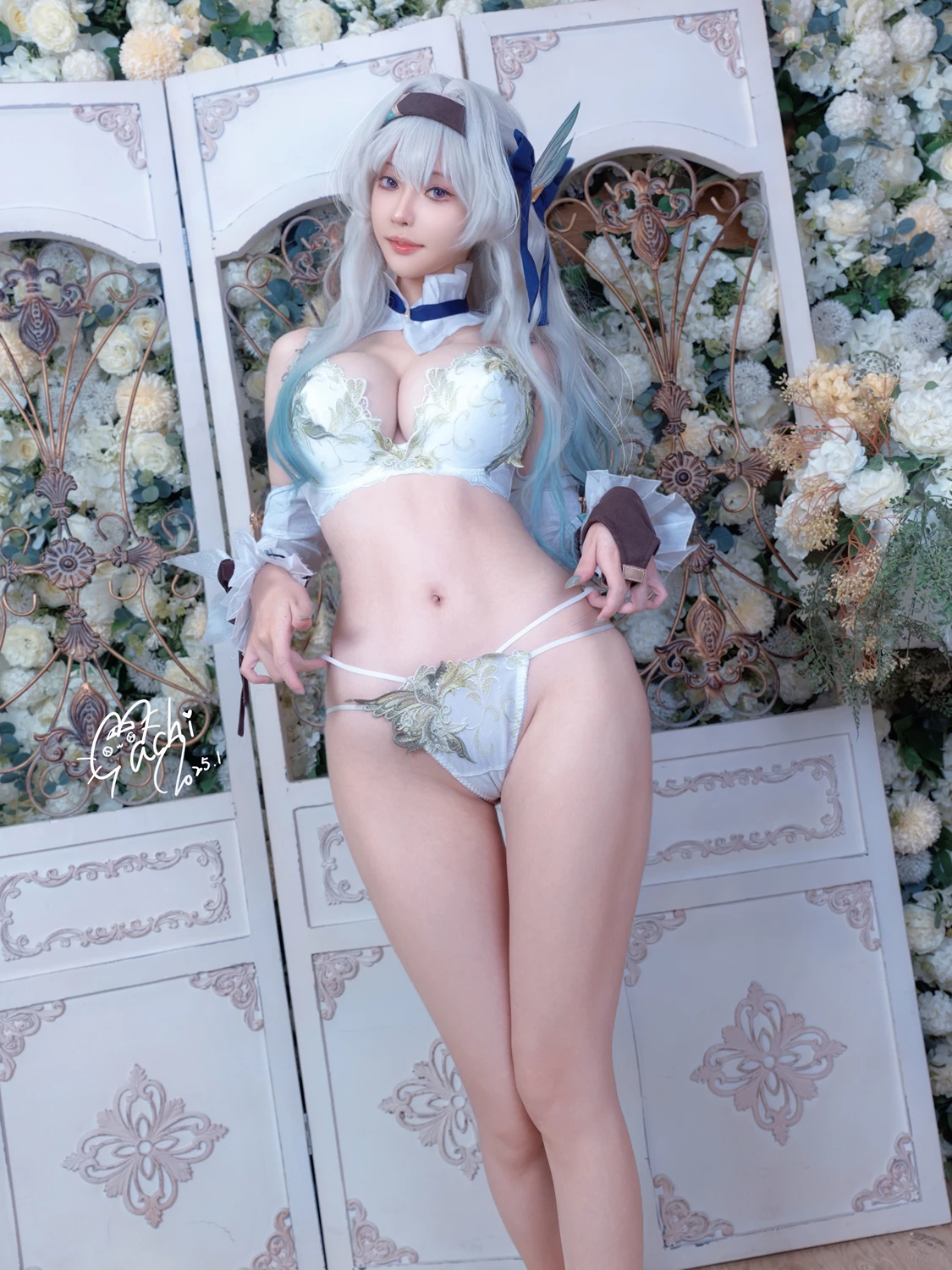 Machi馬吉 – 崩壞 星穹鐵道 流螢泳裝 Firefly Bikini - 第 64 张