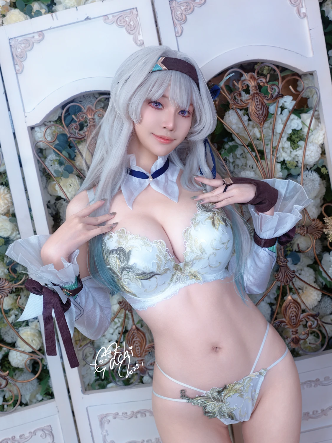 Machi馬吉 – 崩壞 星穹鐵道 流螢泳裝 Firefly Bikini - 第 68 张
