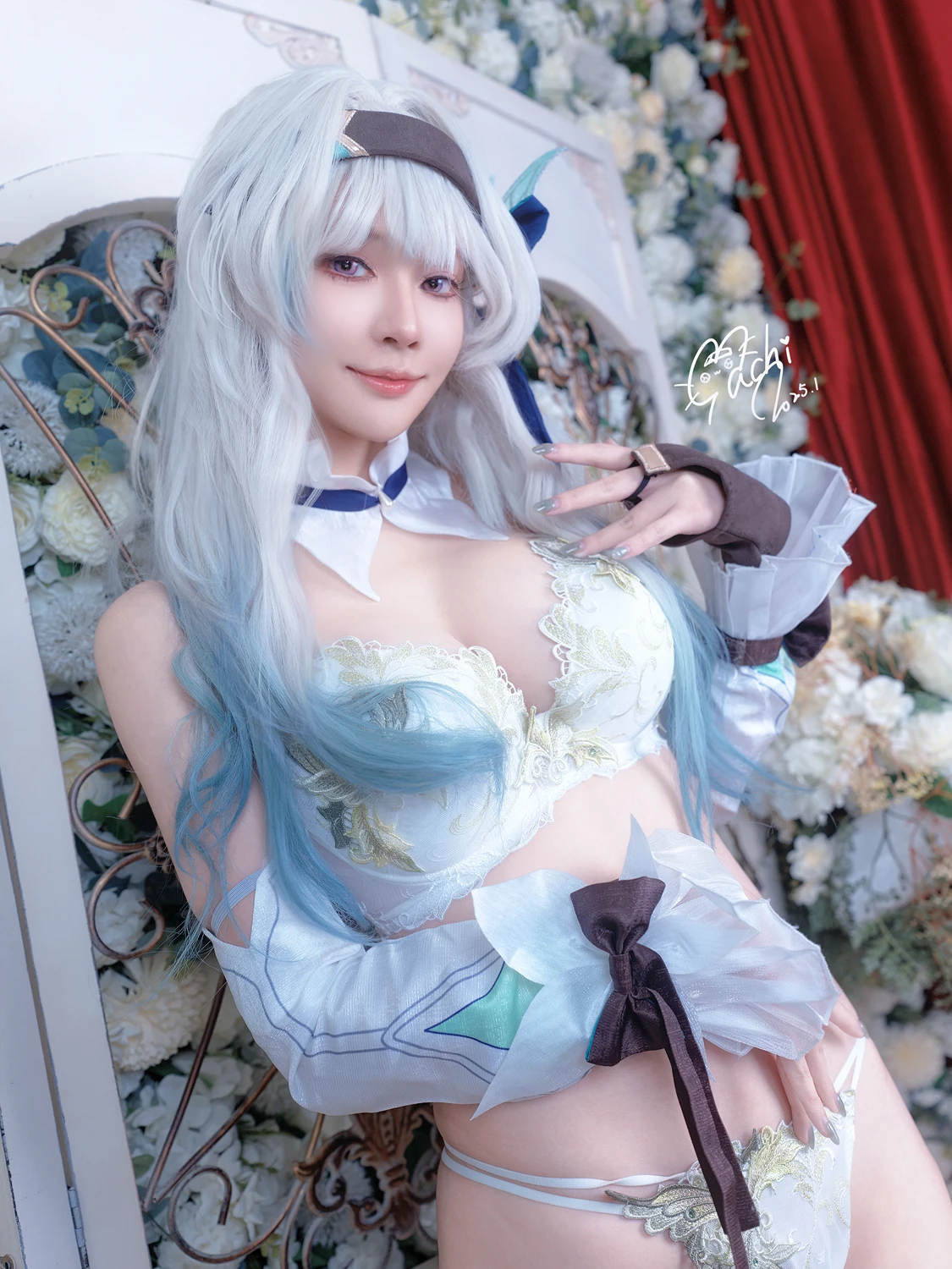 Machi馬吉 – 崩壞 星穹鐵道 流螢泳裝 Firefly Bikini - 第 70 张