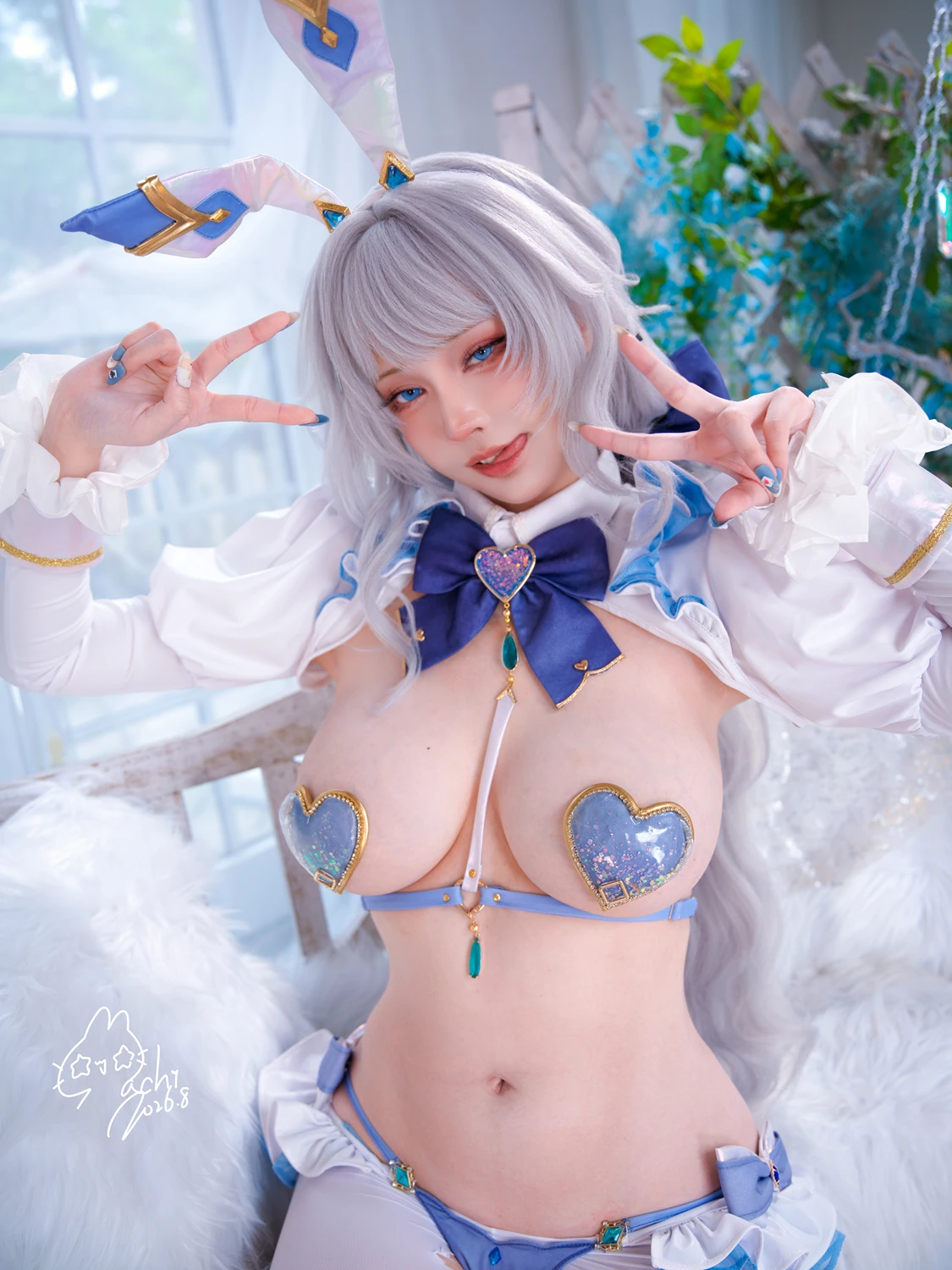 Machi馬吉 – 崩壞 星穹鐵道 流螢泳裝 Firefly Bikini - 第 75 张