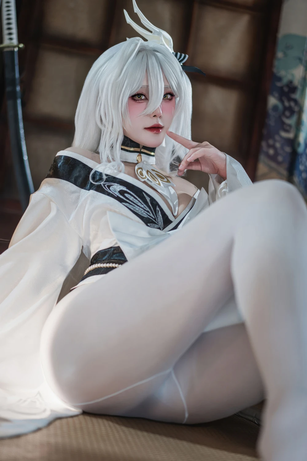 Natsuko夏夏子 – 碧蓝航线 白凤 和服 - 第 22 张