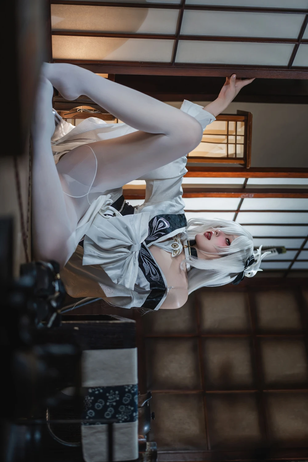 Natsuko夏夏子 – 碧蓝航线 白凤 和服 - 第 31 张