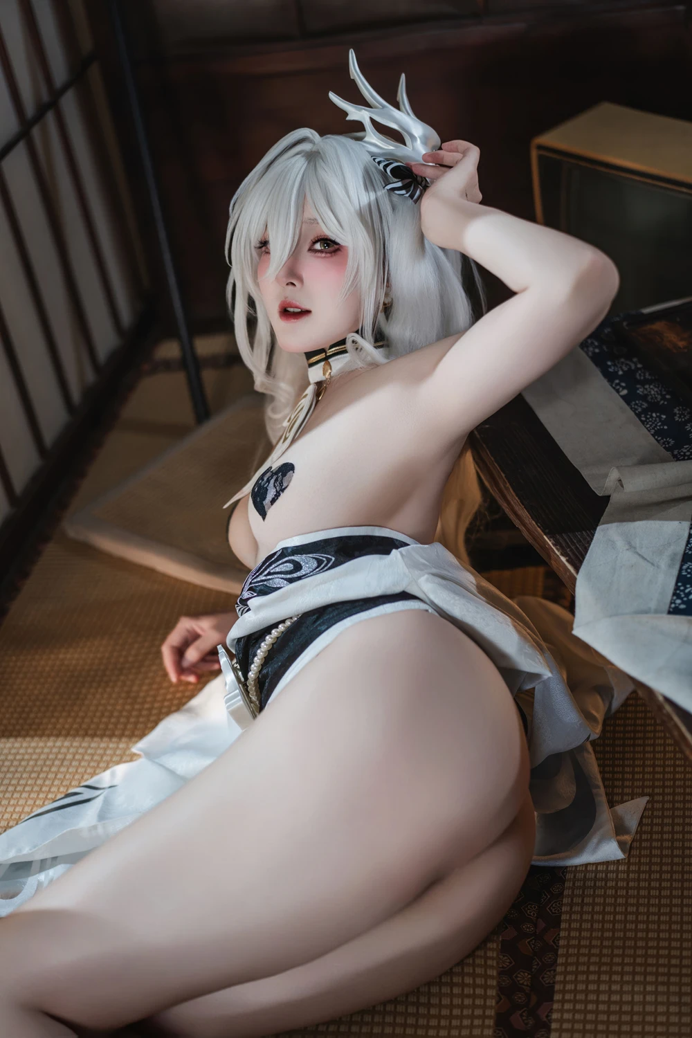Natsuko夏夏子 – 碧蓝航线 白凤 和服 - 第 89 张
