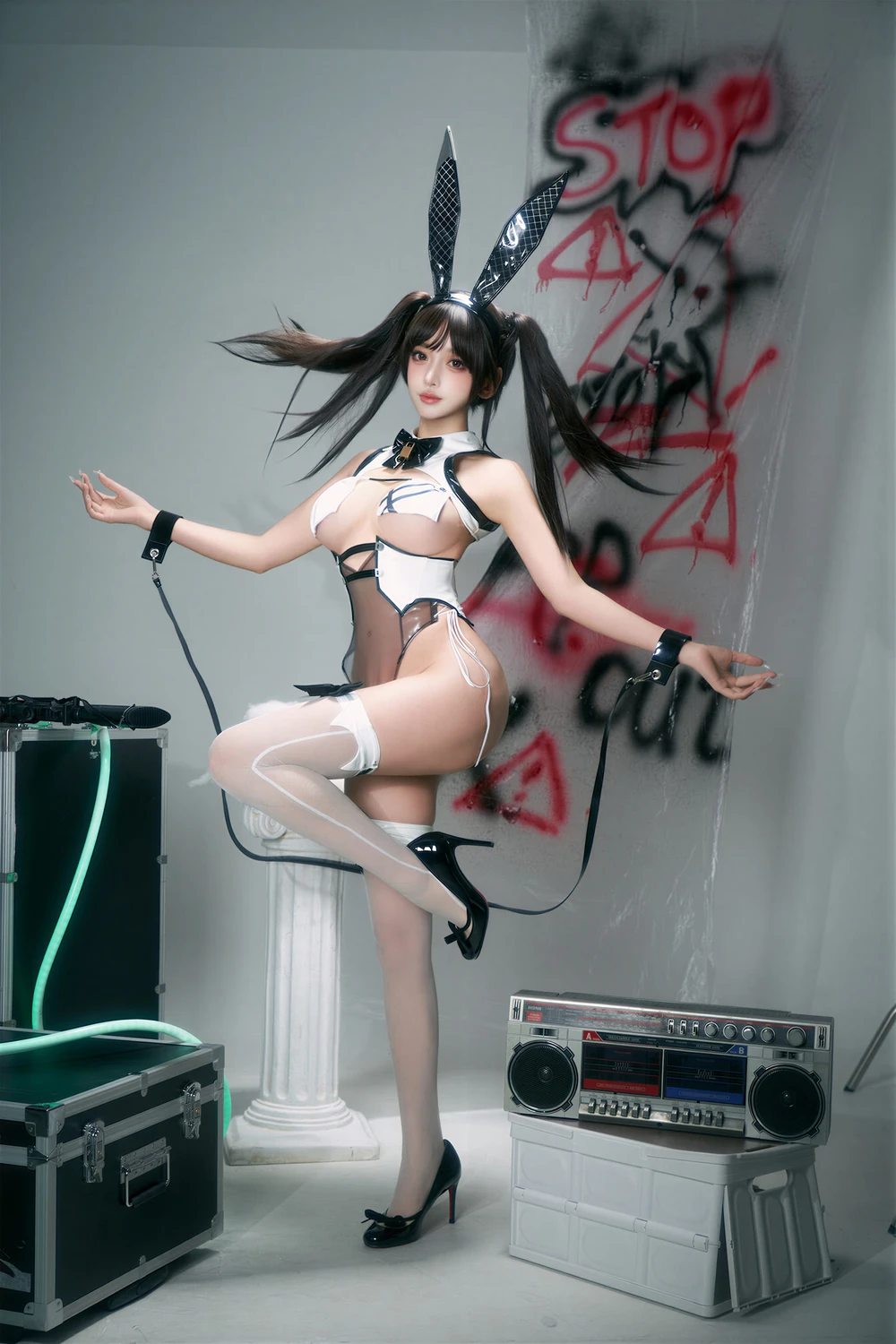 过期米线线喵 – Nikke胜利女神 贝伊闪耀兔女郎 - 第 32 张